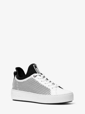 michael kors ace mesh and scuba sneaker